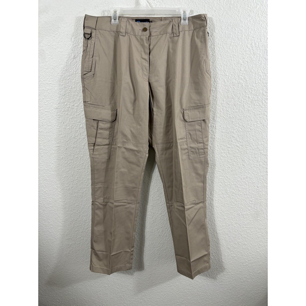 Galls Tactical Pants Womens 16x34 Khaki G-Tac Ripstop Cargo TR2600‎ Work Uniform